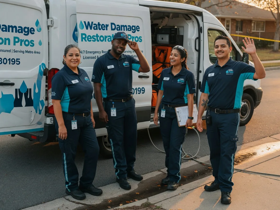 Water Damage Restoration company in Ingram, TX